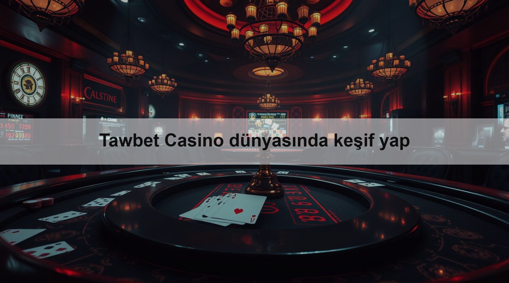 Tawbet Casino dünyasında keşif yap